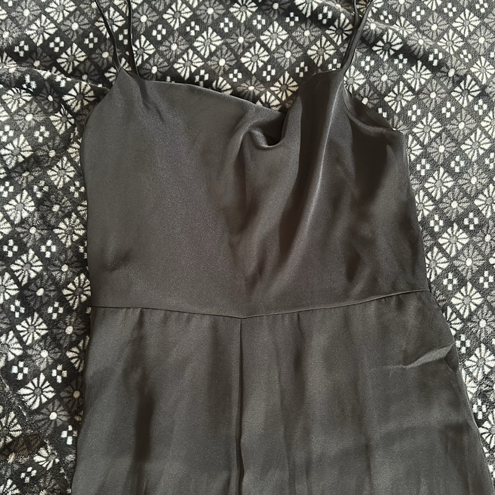 Express Satin Pant Romper - Picture 4 of 7